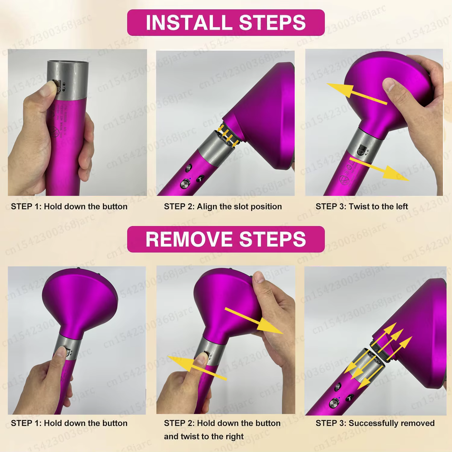 Buse de diffuseur buse de coiffure pour Dyson Airwrap HS01 HS05 SenCiciMen X9 sèche-cheveux diffuseur professionnel buse de sèche-cheveux