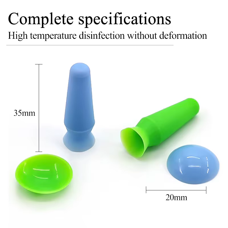 Couvercle de protection de globe oculaire intégré en Silicone souple, avec absorbeur, bouclier oculaire pour Instruments de blanchiment, chirurgie ophtalmique