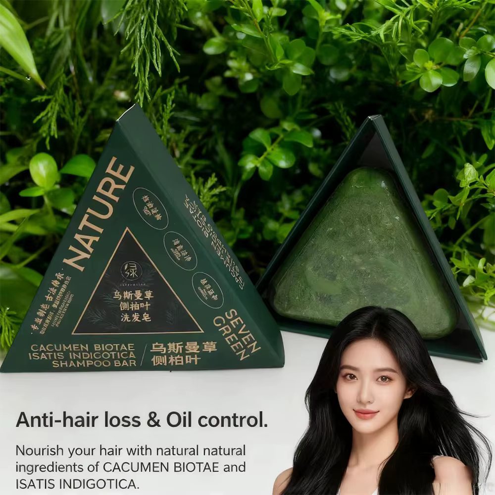 Produit Original à sept cheveux verts
