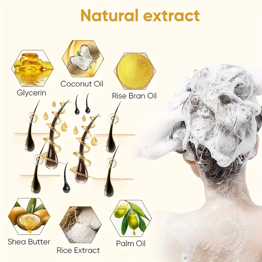 GZE – shampoing à l'eau de riz