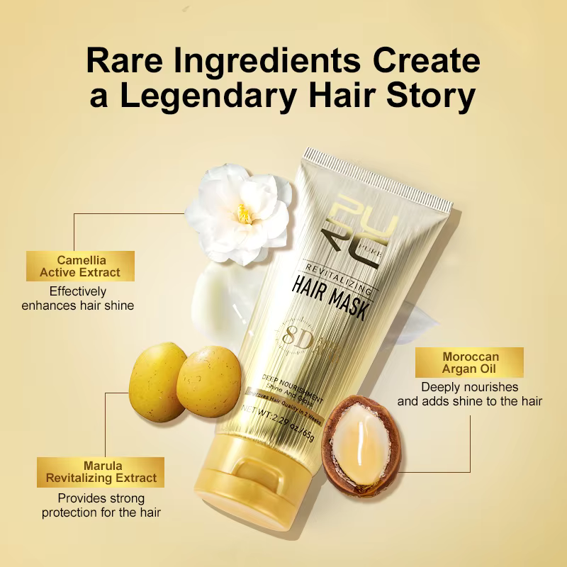 PURC – masque capillaire à l'huile d'argan