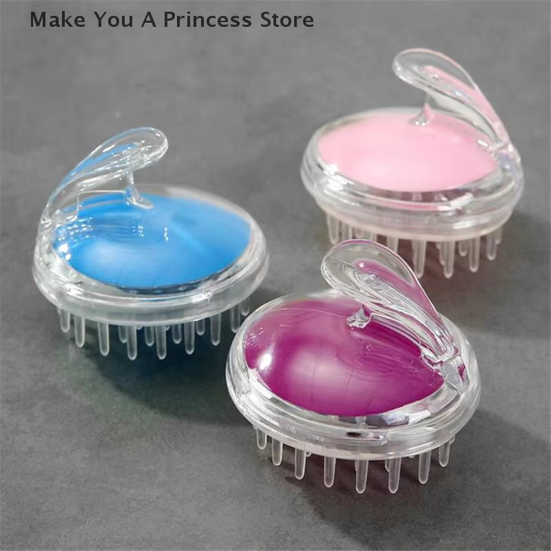 PP tête corps masseur shampooing cuir chevelu brosse de Massage cheveux lavage peigne