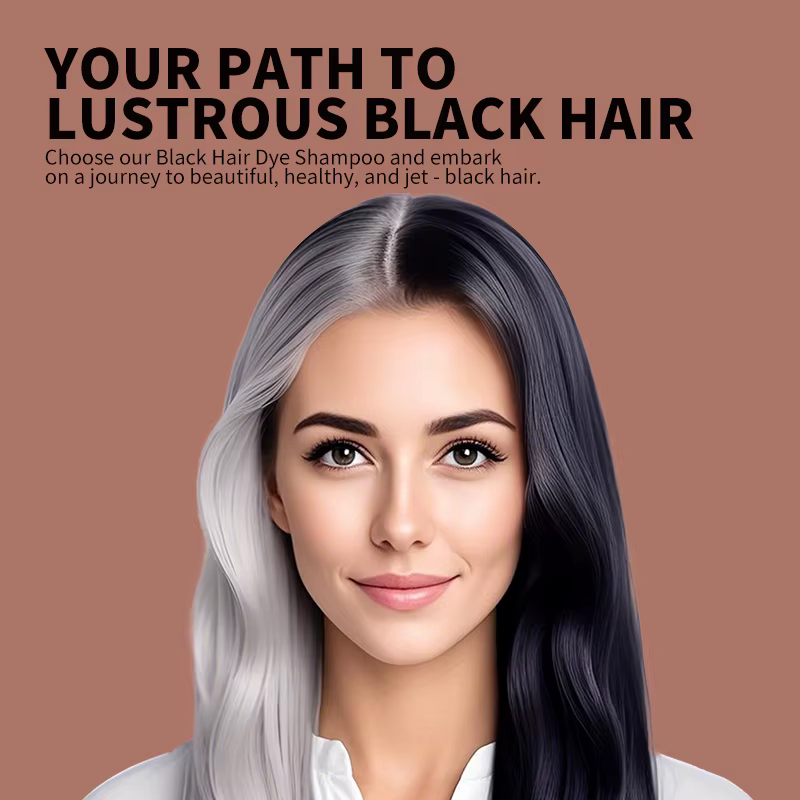 Shampoing de coloration instantanée 5 en 1