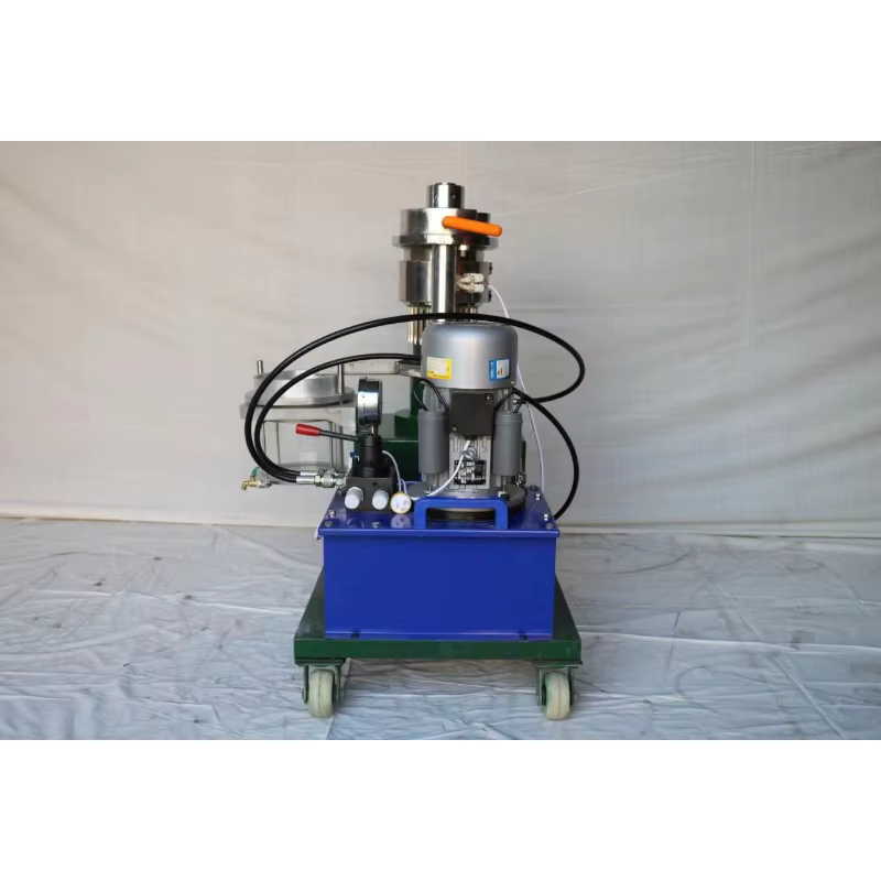 Machine de pressage d'huile hydraulique/10 kg/heure Machine de presse d'huile d'olive hydraulique HJ-H80