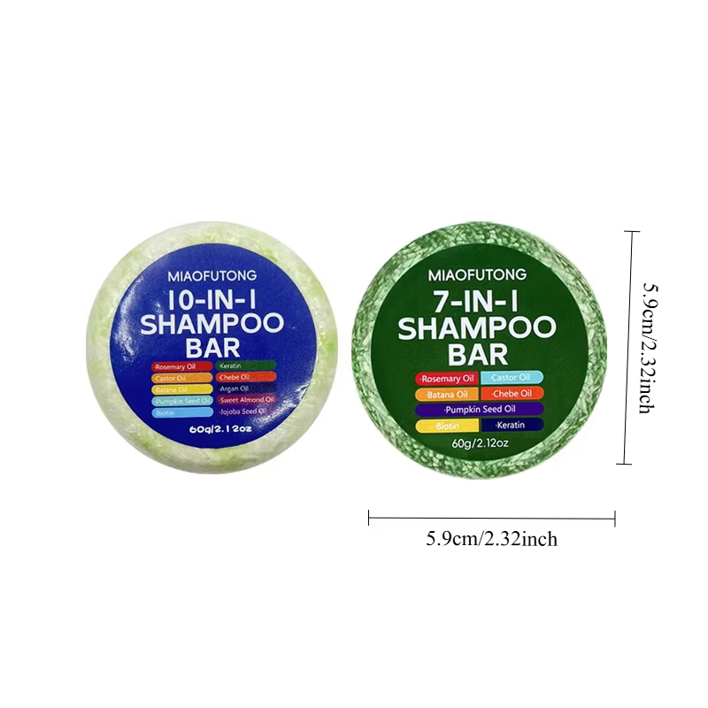 Lot de 2 savons shampoings multi-usages