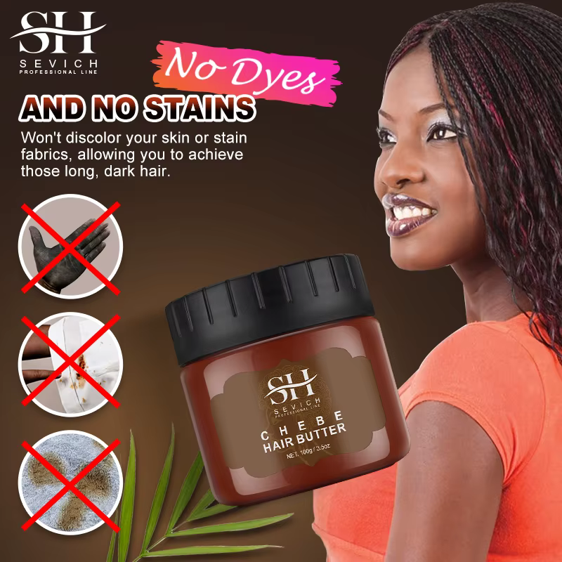 Afrique fou Chebe cheveux beurre Traction Alopecia Anti-casse produits de croissance