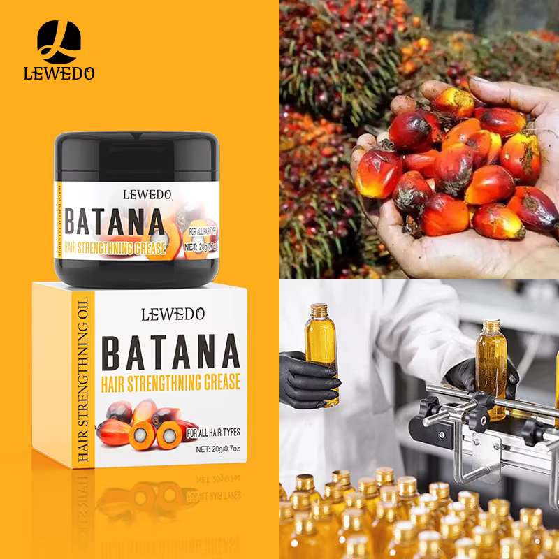 Crème de poupée de cheveux organique Batana
