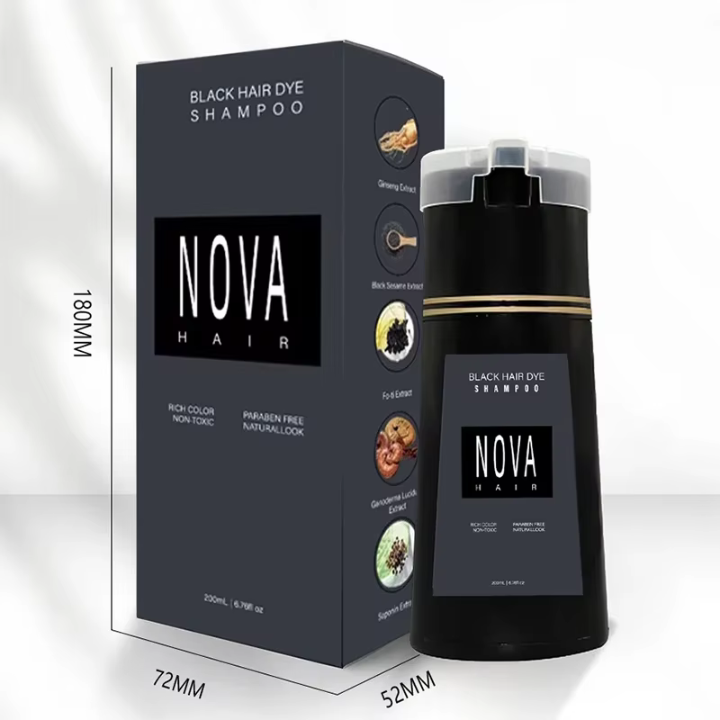 Nova – shampoing 3 en 1 pour teinture capillaire