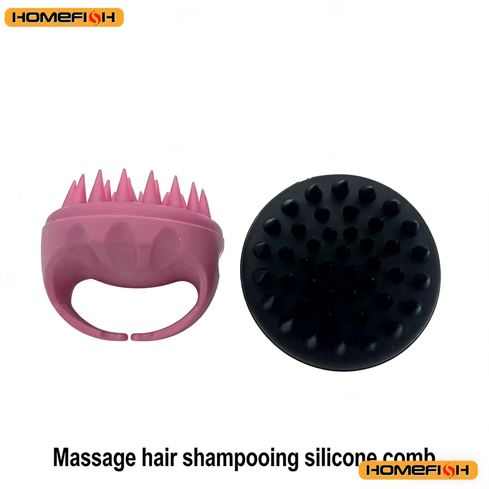Brosse de massage pour shampoing nettoyant - Conception de la poignée