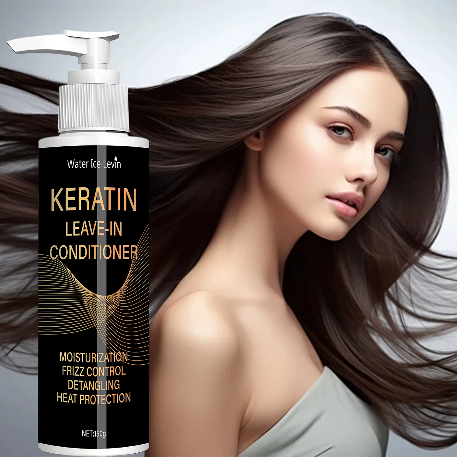 Après-Shampoing Kératine & Huile de Coco - Hydratation
