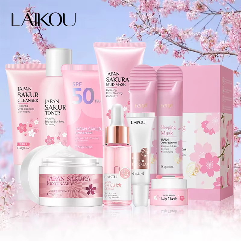 Kit de produits pour le visage Sakura