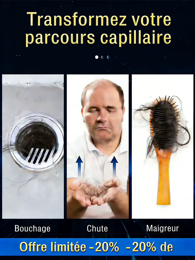 Nourrit les racines des cheveux