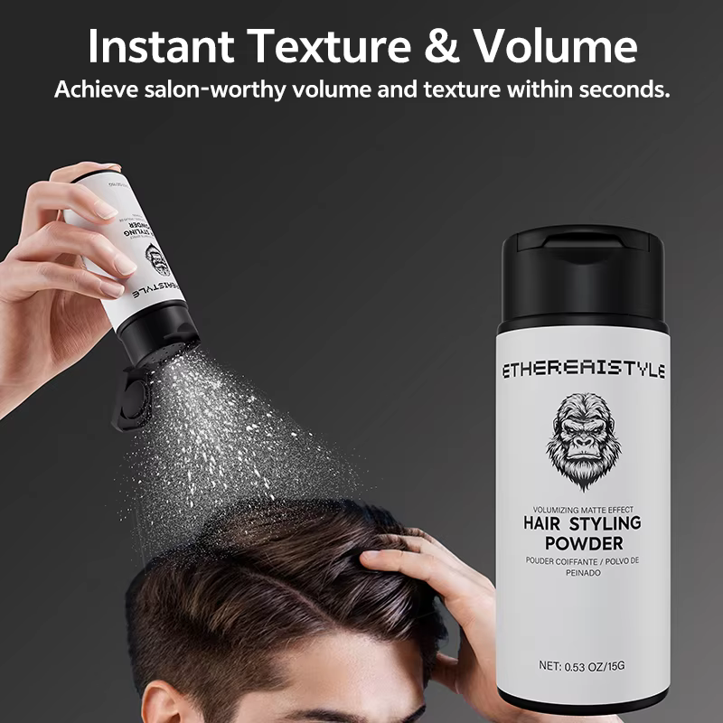 Poudre volumisante et contrôlée pour cheveux – Souleur des racines