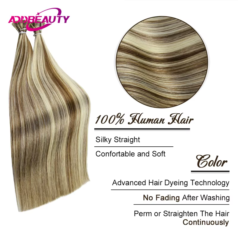 Extension de cheveux naturels lisses