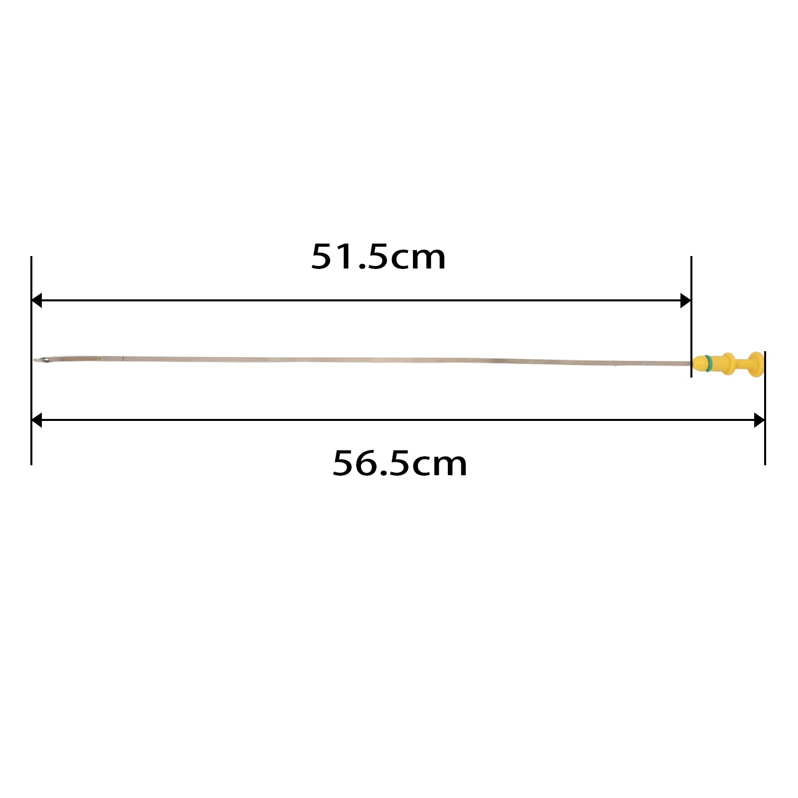 Jauge de niveau d'huile, jauge d'huile moteur 9812767180 11437585970 pour Mini Cooper R55 R56 R57 R58 R59 R60 R61 N12 N14 N18
