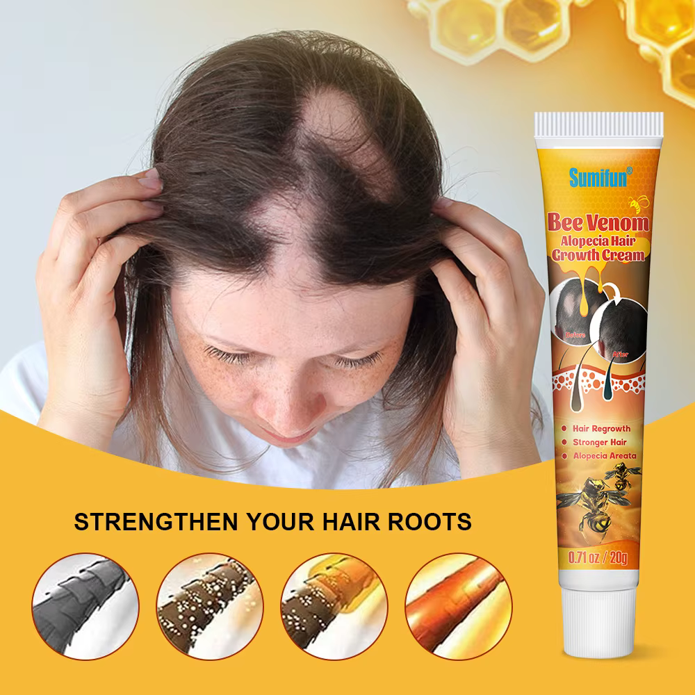 Crème sérum pour la croissance des cheveux