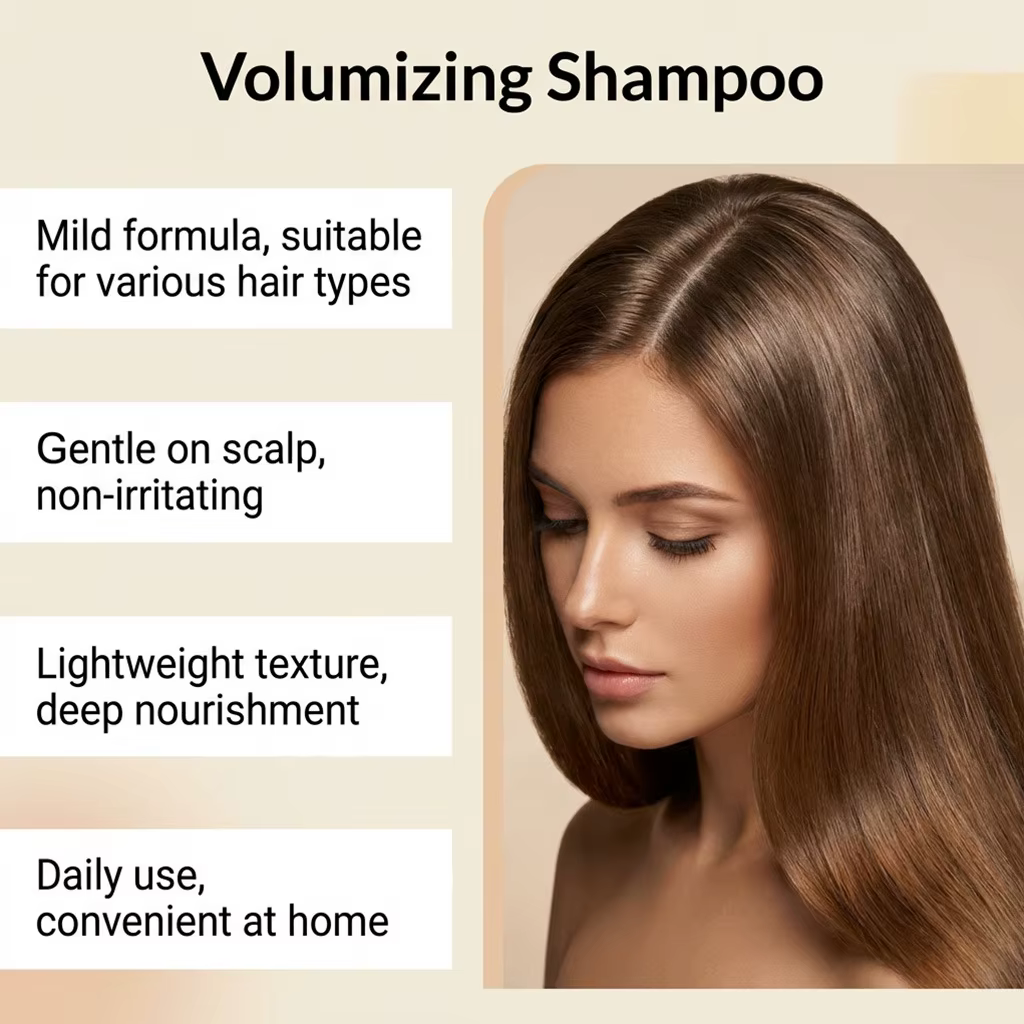 Shampoo au romarin et à l'oignon rouge anti-chute de cheveux