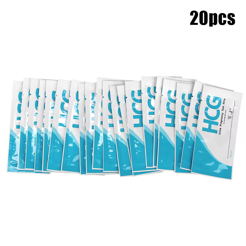 Kit de Test de grossesse, 20 pièces, mesure d'urine, bandelettes de Test PH de la grossesse précoce, LH HCG, Kits de Test précoce, produits pour adultes