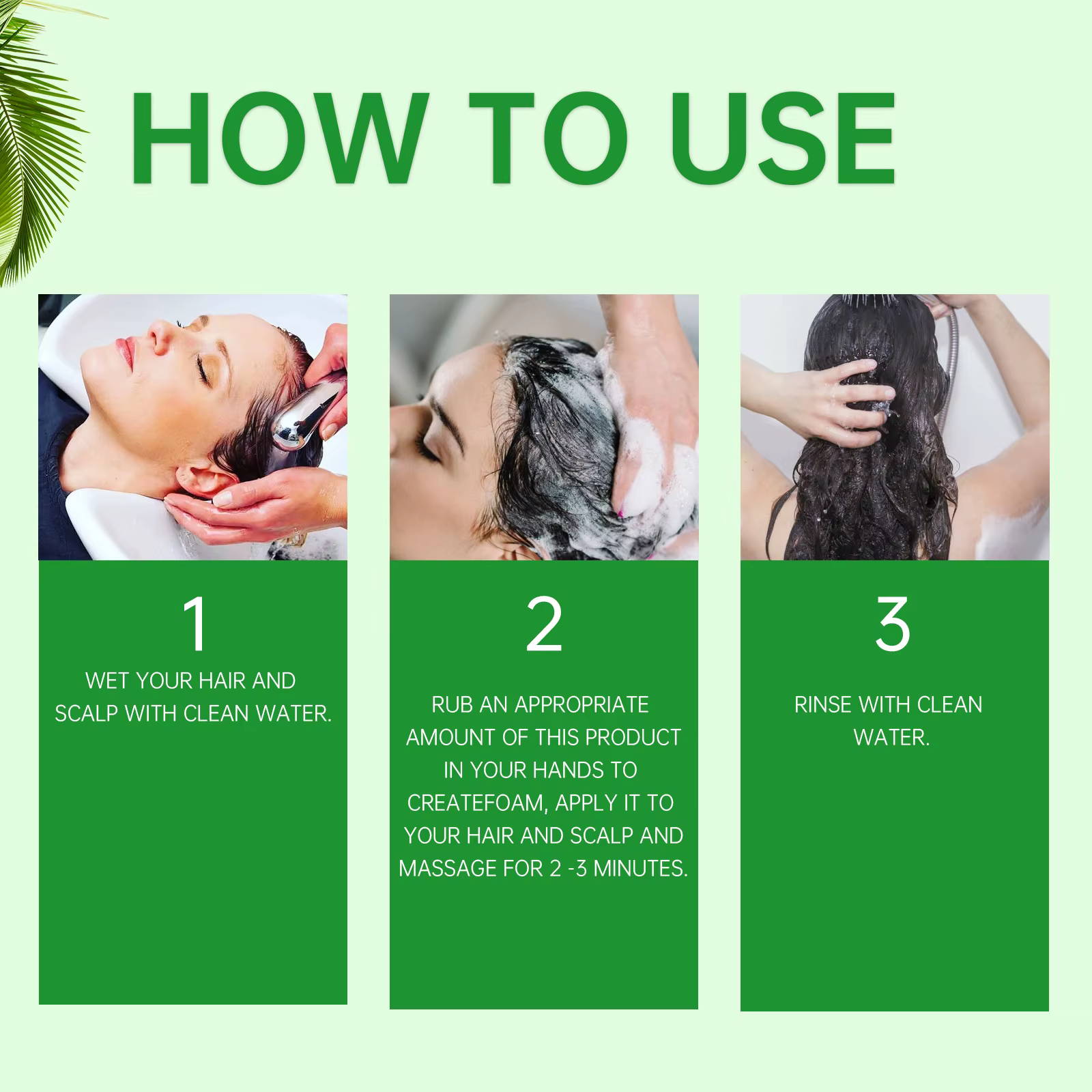 Shampoing à l'huile de Batana de 300ML