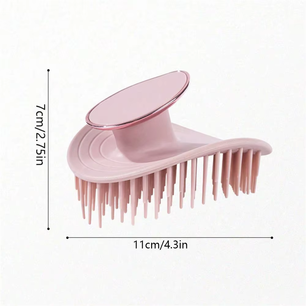 Brosse à shampoing en Silicone