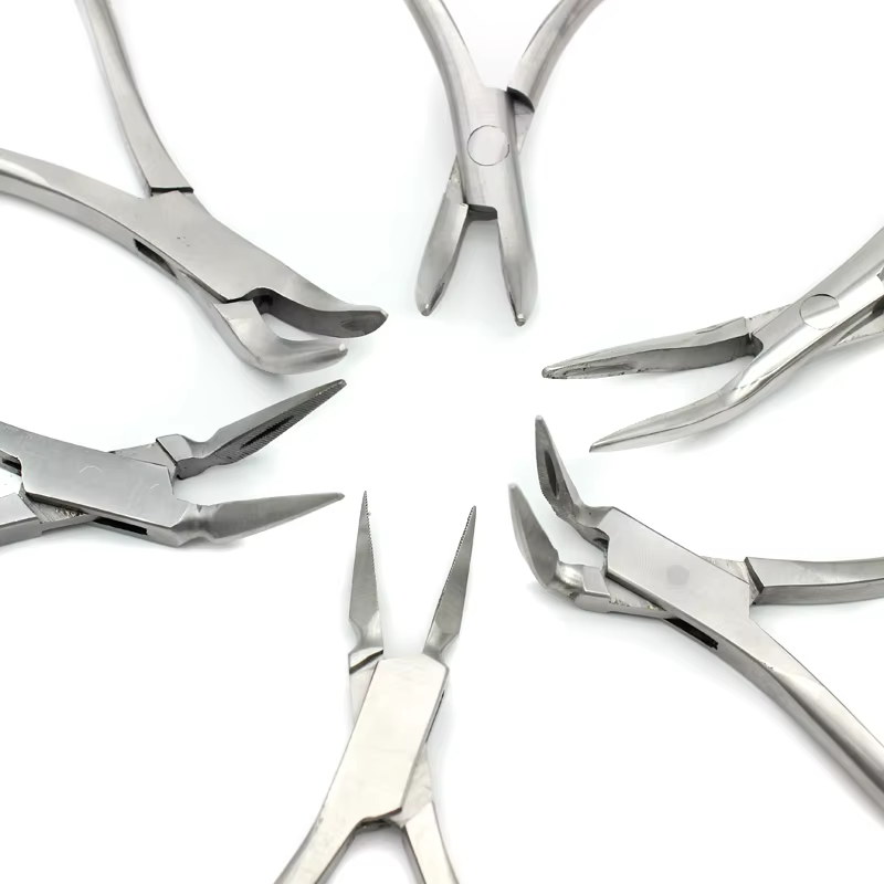 Pince à épiler à racines résiduelles dentaires, pince à dents, Fragment, Extraction des dents mini-invasive, outil de dentiste