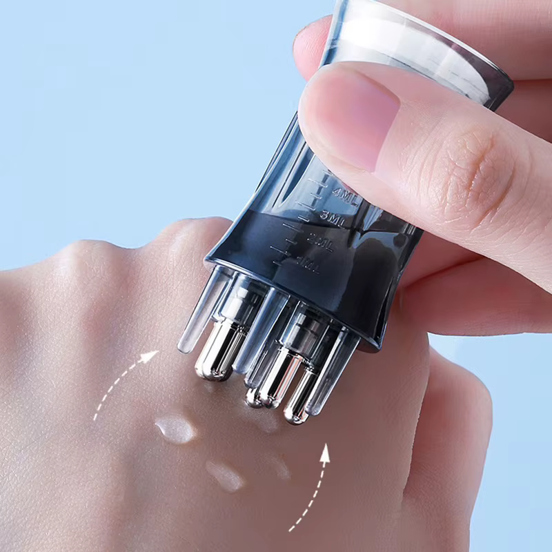 Peigne liquide applicateur de cuir chevelu