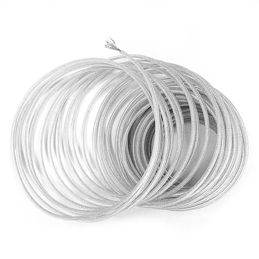 5m/10m/15m * 2.4mm/2.7mm/3mm/4mm ligne de coupe gazon fil de Nylon débroussailleuse corde acier coupe gazon ligne tondeuse à gazon remplacement