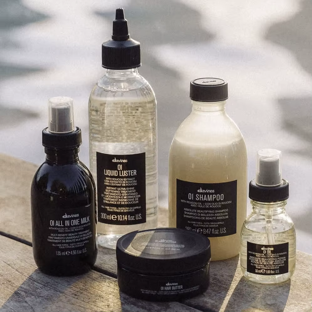 Davines OI Hair Shampoo Conditioner Series Set – Soin Capillaire Essentiel : Huile de Roucou OI Nourrissante