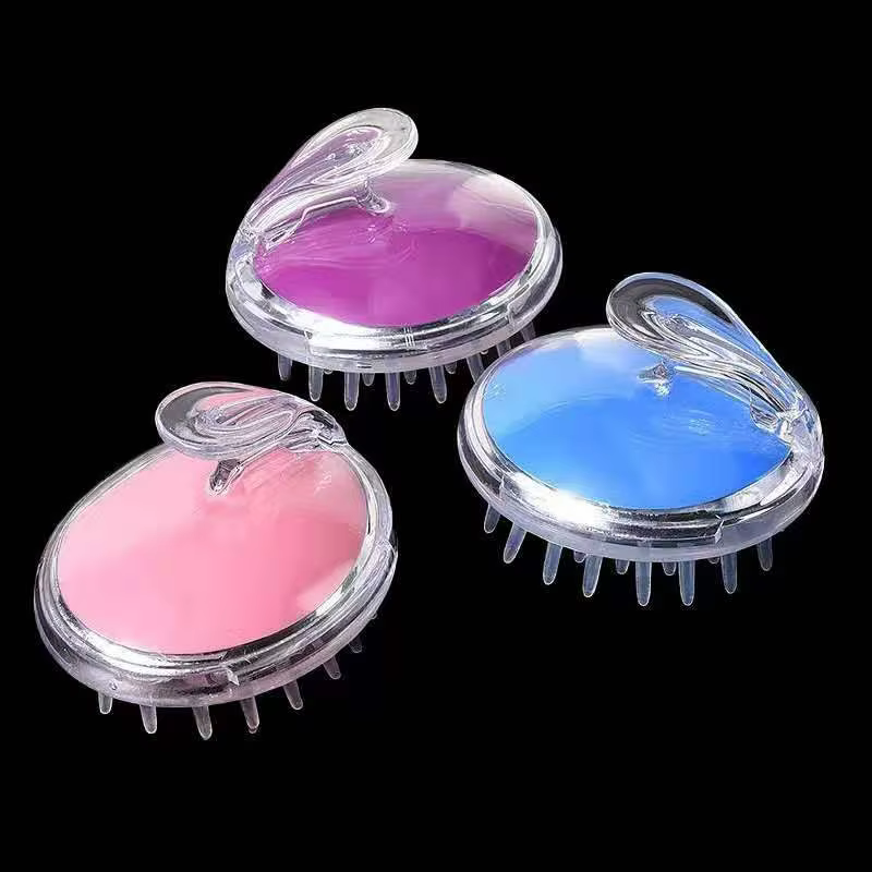 PP tête corps masseur shampooing cuir chevelu brosse de Massage cheveux lavage peigne
