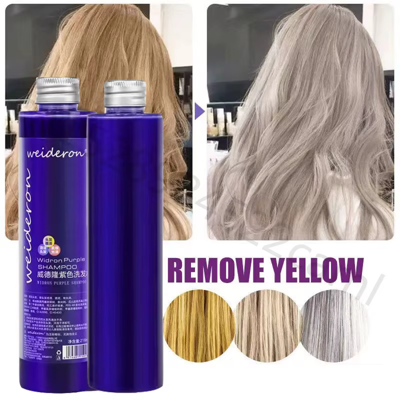 Shampoing Anti-brassé argenté pour garder les cheveux