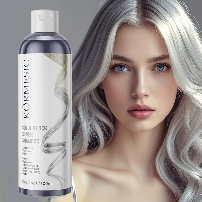 Shampoing couleur argent