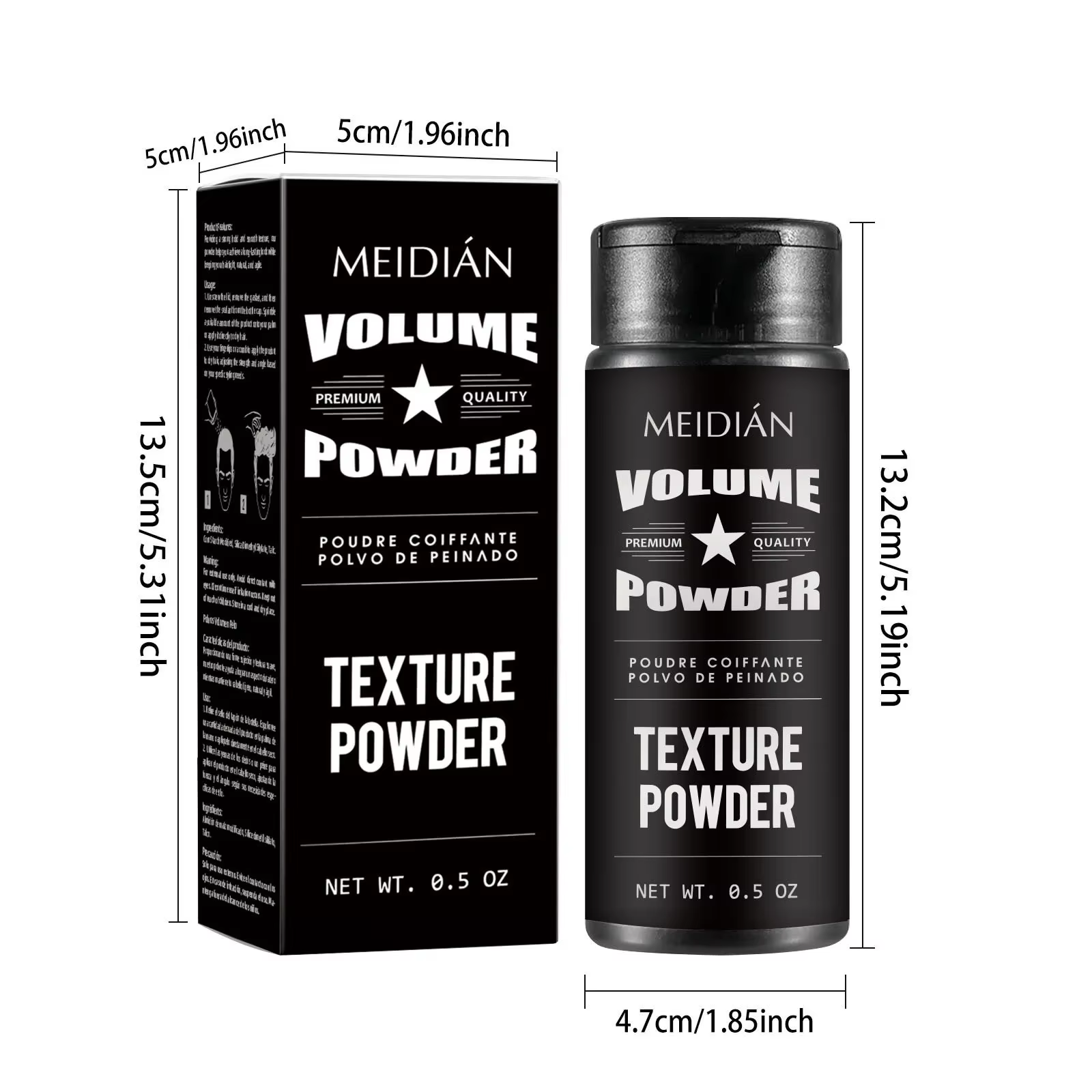 Poudre coiffante volumisante – Contrôle de l'huile