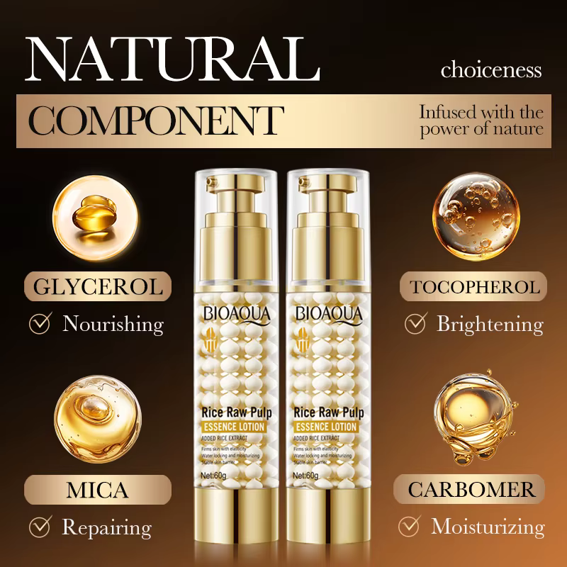 Lotion à l'essence de riz