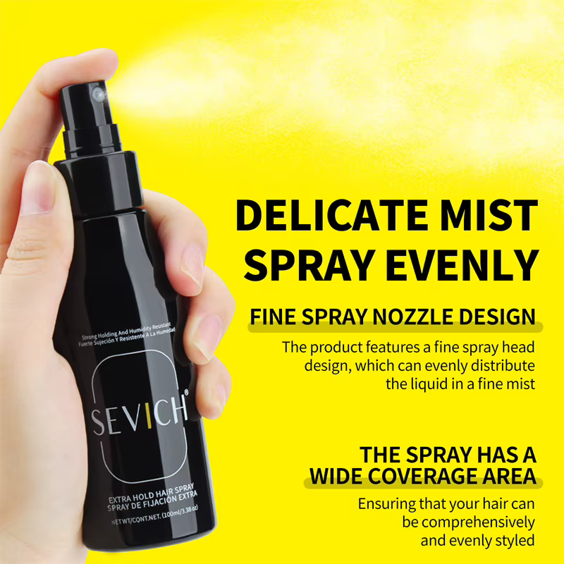 Spray Coiffant Volumisant Longue Durée pour Cheveux