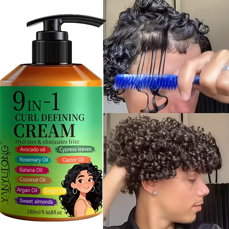Crème coiffante pour cheveux bouclés 280 ml