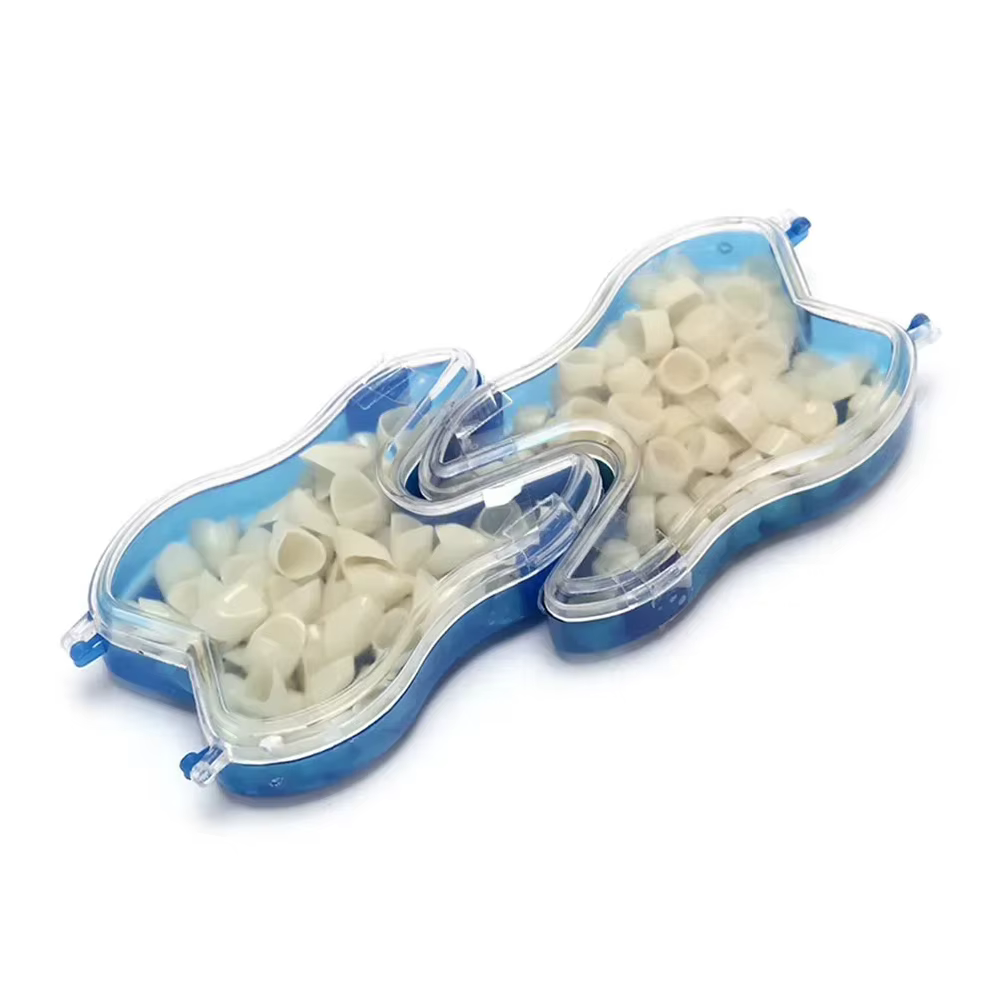 Kit de couronnes dentaires temporaires AG 50 pièces/boîte, pour dents antérieures, molaires et postérieures, placages dentaires, blanchiment des dents, outils dentaires