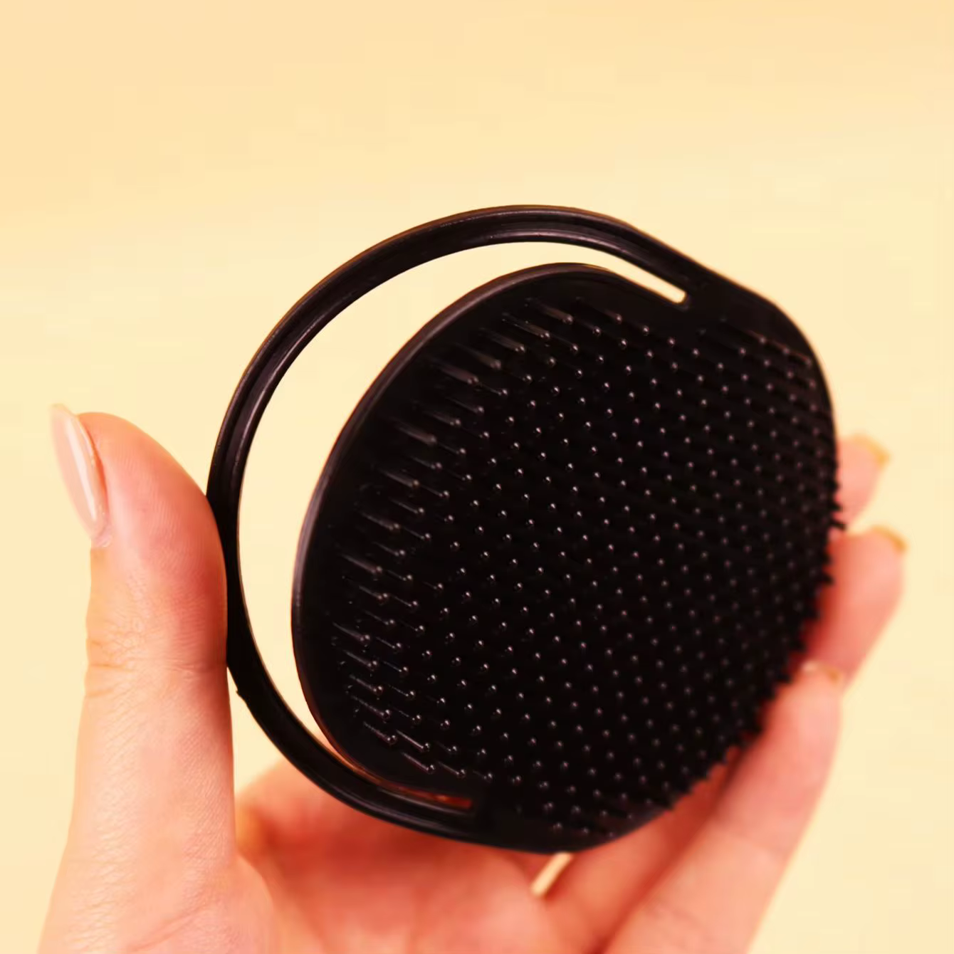 Brosse démêlante pour tous types de cheveux, pour cheveux secs et mouillés, brosse à shampoing, spéciale pour perruques en cheveux naturels, 1 pièce