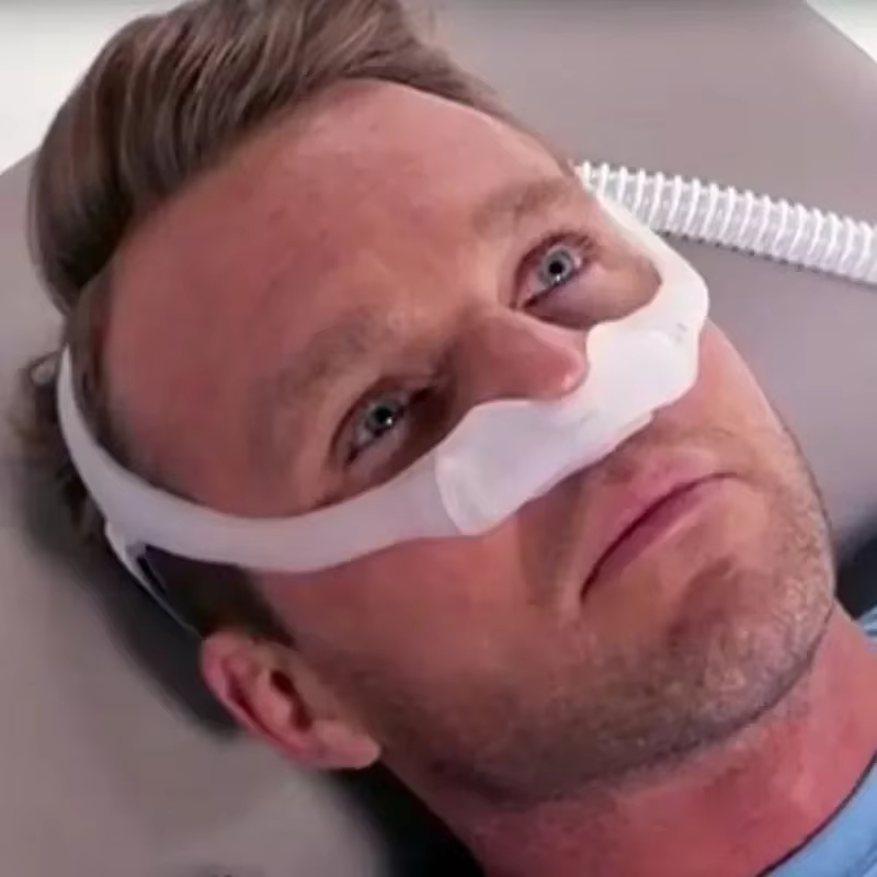 Masque nasal pour Philips Dreamwear Masque nasal avec couvre-chef original et quatre coussins S/SW/M/MW pour le sommeil à la maison, le ronflement et l'apnée