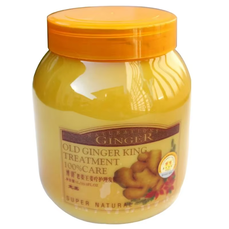 Masque Capillaire Hydratant au Gingembre Réparateur pour Cheveux Abîmés