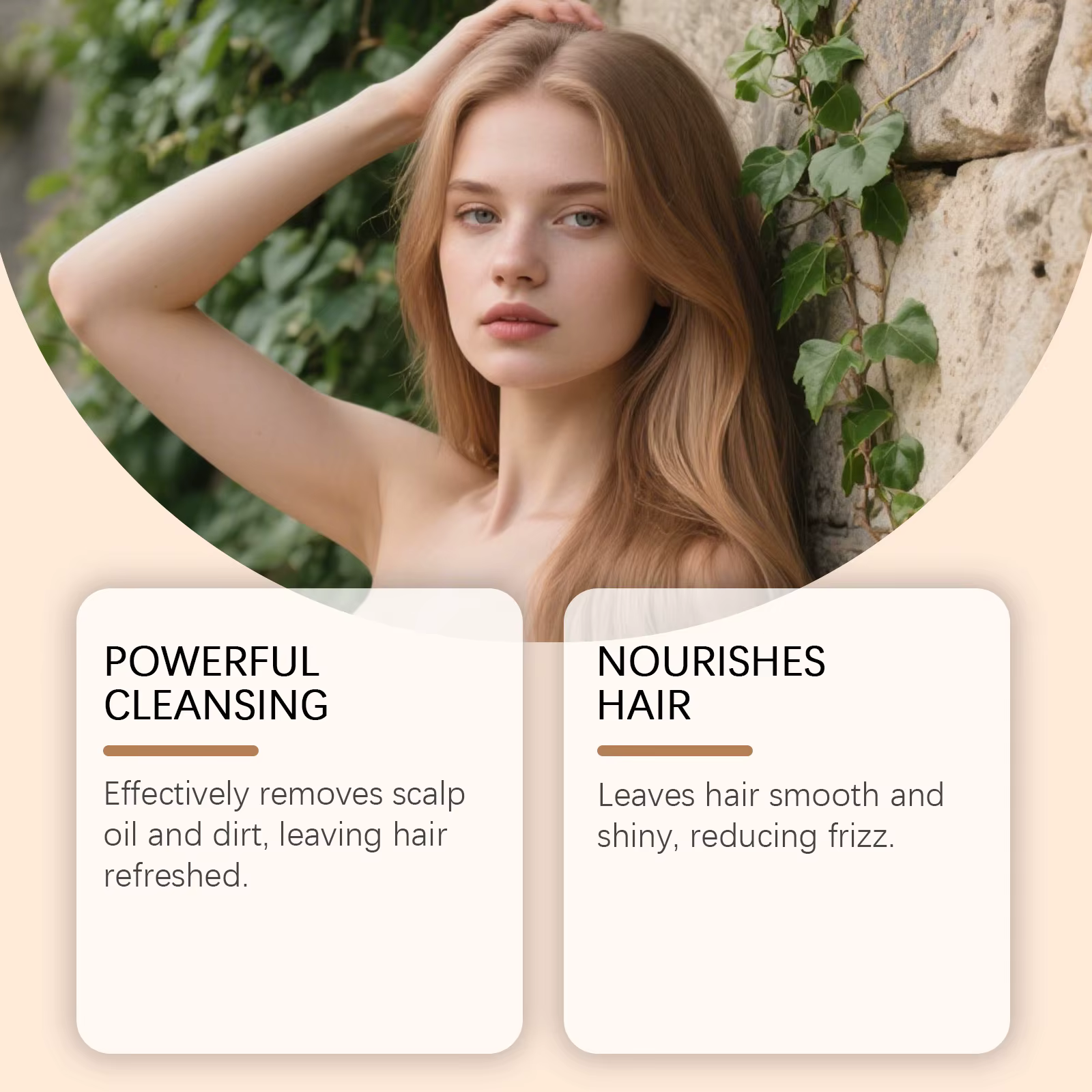 Barre de shampoing à la biotine à oignon rouge