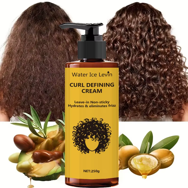 Crème Fixatrice Boucles Naturelles : Hydratation 24h + Effet Brillant | Sans Résidu Gras