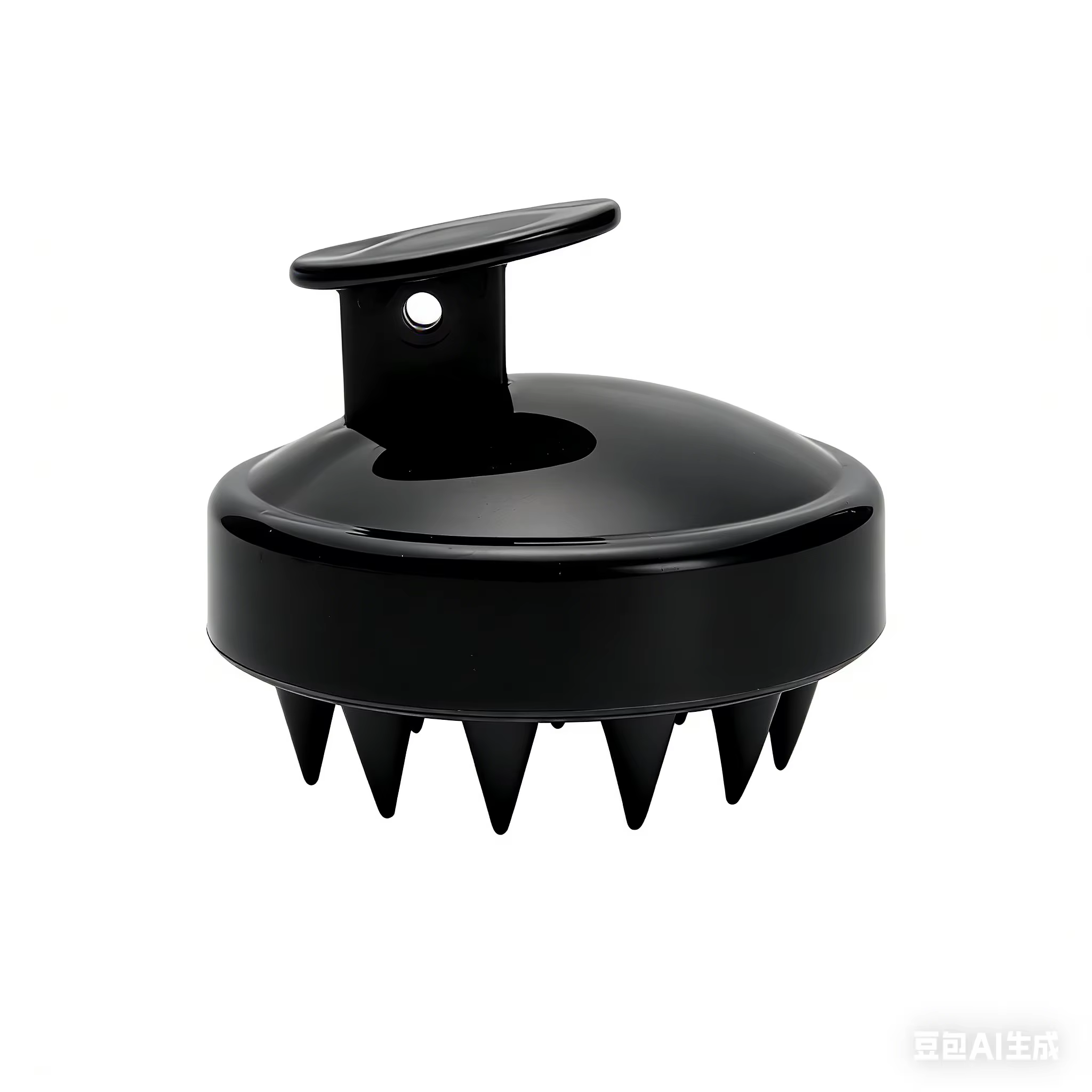 Peigne de Massage du cuir chevelu en Silicone