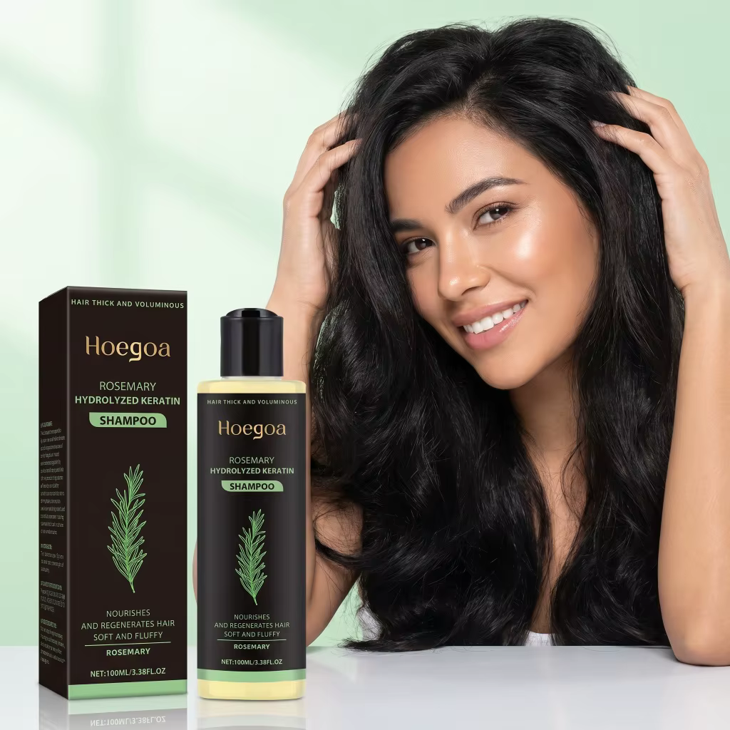 Shampooing capillaire Hoegoa à la rosemarie