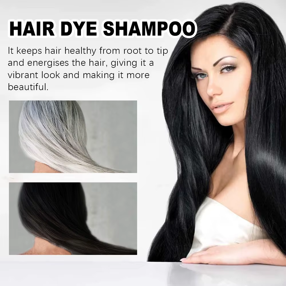 Nouveau 100ml noir couleur de cheveux colorant