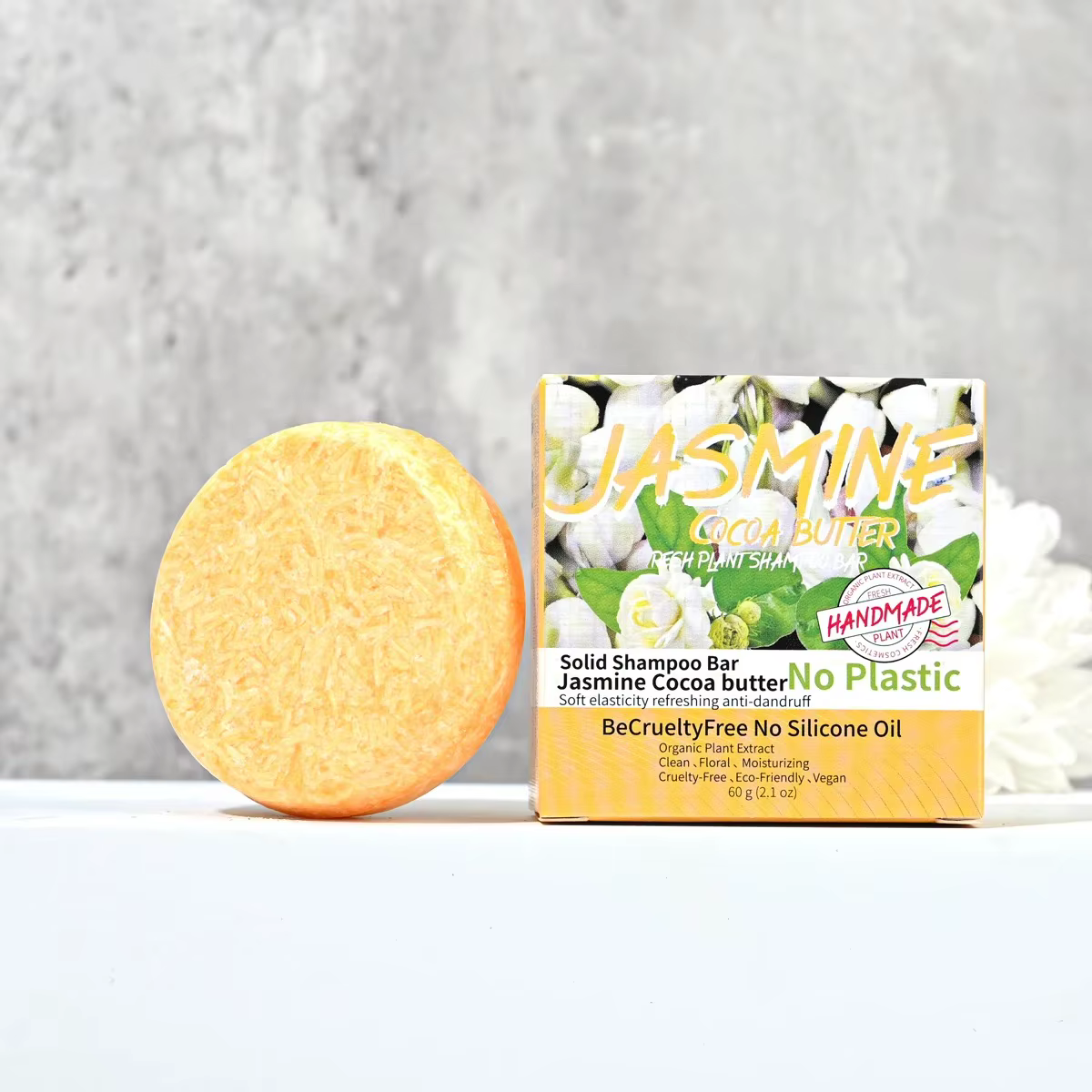 Shampoing fait à la main parfumé au jasmin