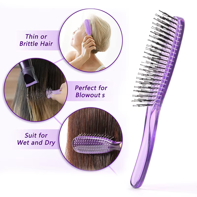 Peigne à cheveux de massage professionnel pour femmes