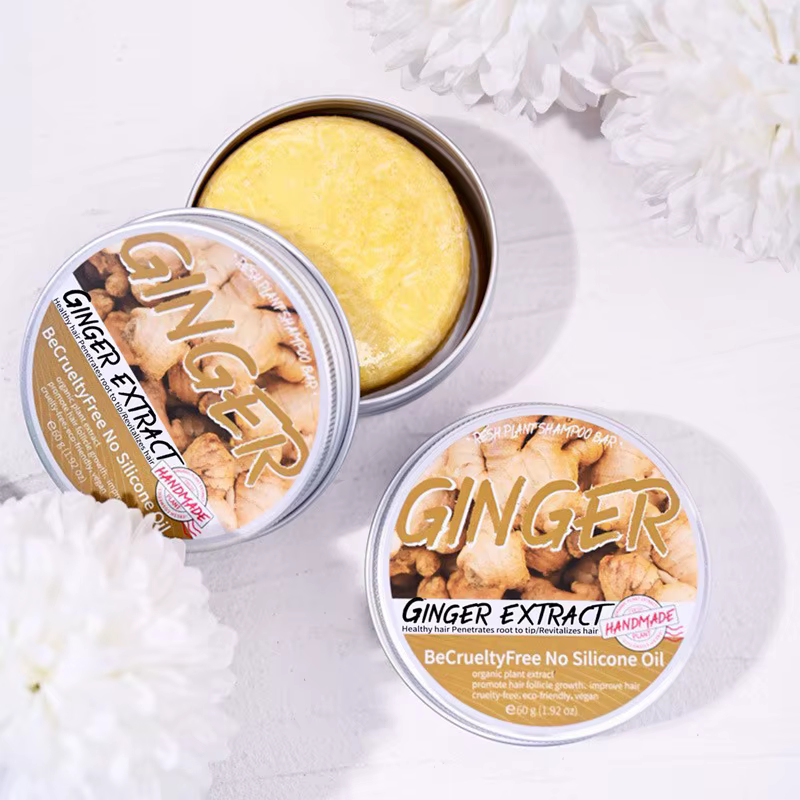 Shampoing savon gingembre solide barre