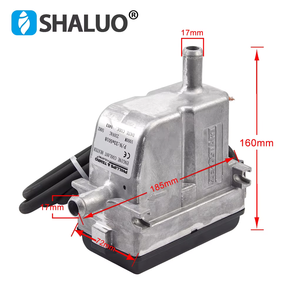 Chauffe-eau à circulation automatique pour moteur diesel, durable, 230V/240V, 1000W/1500W, pour préchauffage de pièces de générateur