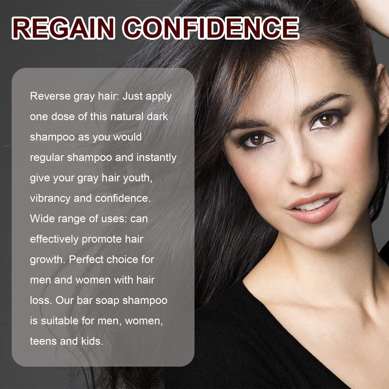 EELHOE gingembre savon shampooing pour assombrir les cheveux renforcement naturel Polygonum Anti perte