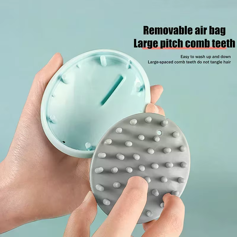 Brosse à shampoing 2 en 1